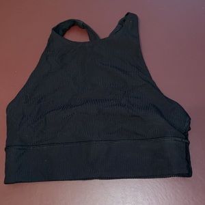 lululemon ribbed high-neck Energy bra